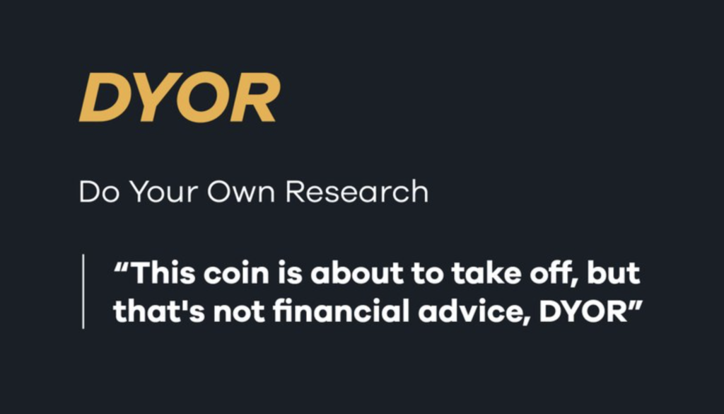 DYOR 是什么意思？为什么每个交易者都应该先做这件事？